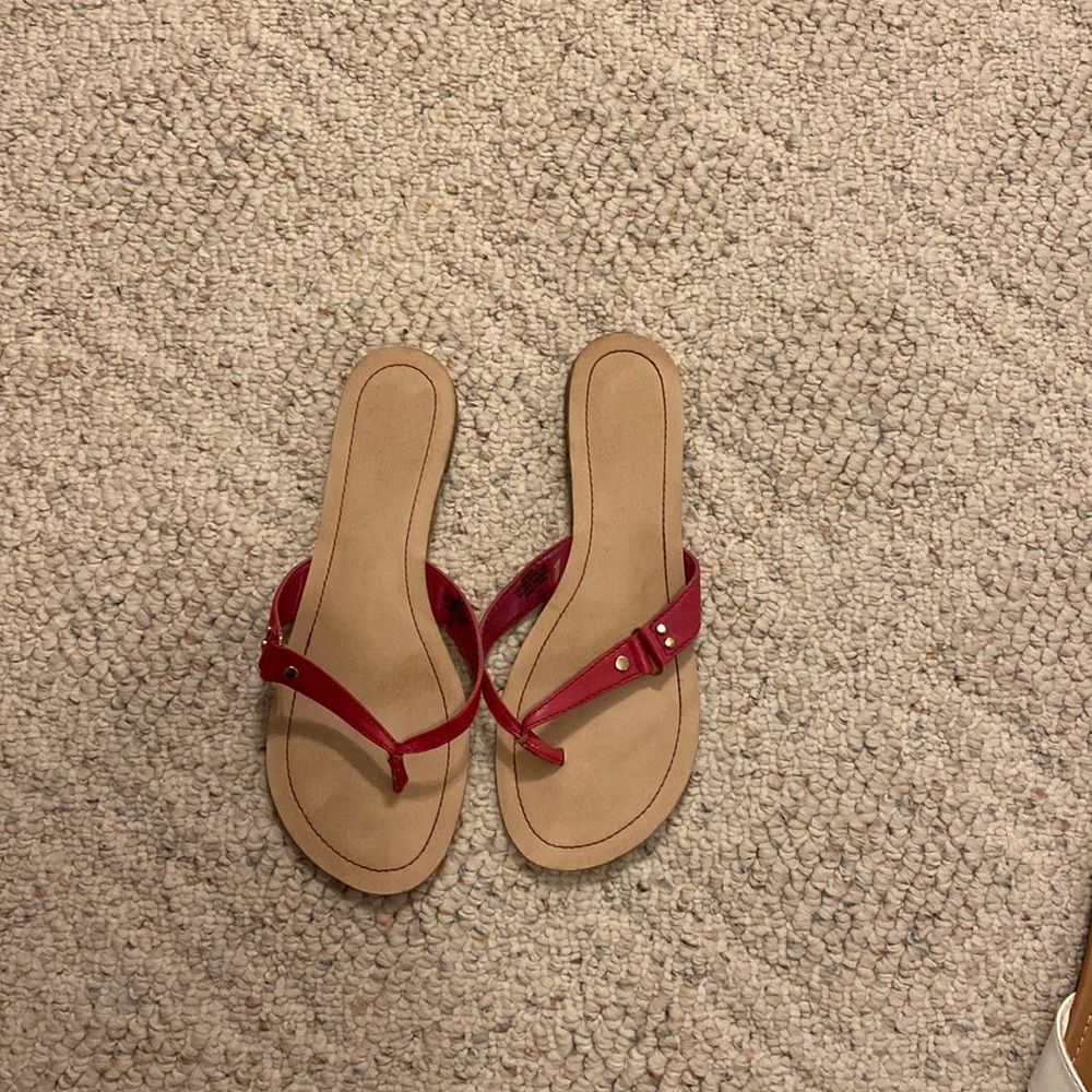 Nine West Hot Pink Sandals size 8.5